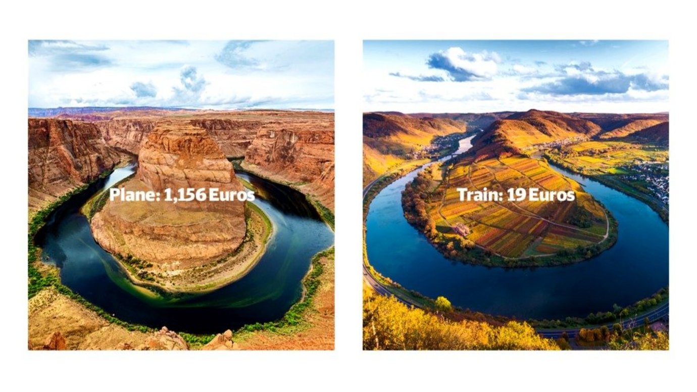 Kampaň týdne: Deutsche Bahn, No Need to Fly – Around the World in Germany