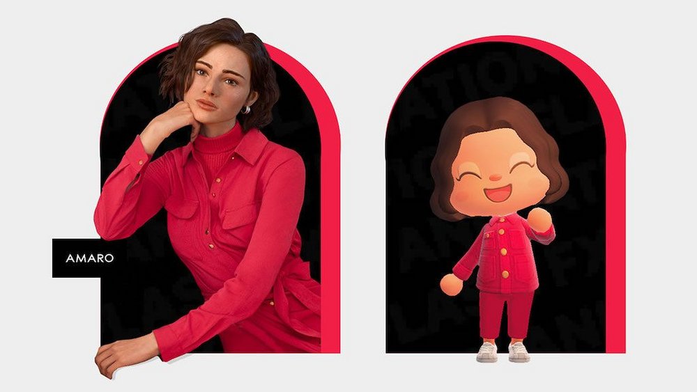 Módní značka tvoří a prodává oblečení přímo v Animal Crossing